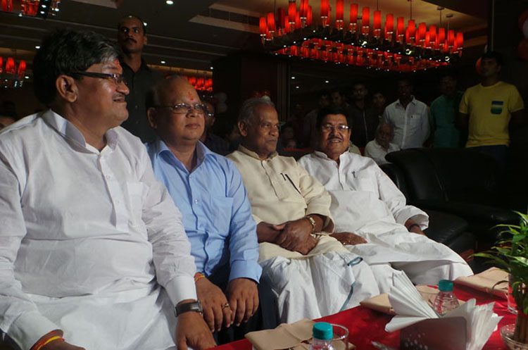 Former (Jitan Ram Manjhi) Chief Minister of Bihar at Hotel The Panache Patna